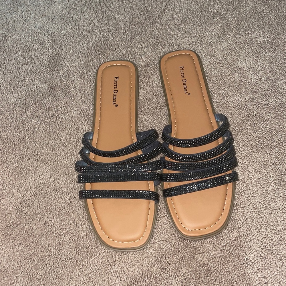 Brand new Womens bedazzled sandals